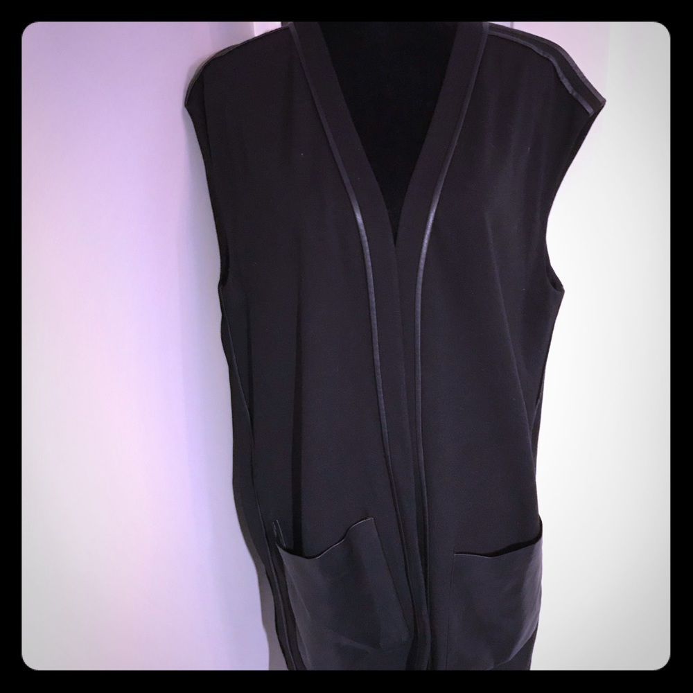 Lafayette black vest